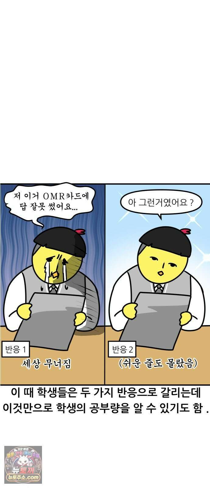 K학원 생존기 208화 - 학교 시험 문제 유형 6
