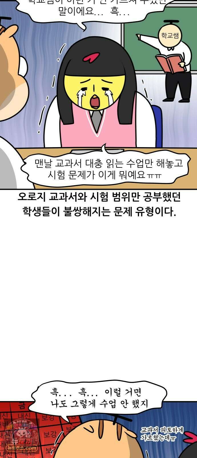K학원 생존기 208화 - 학교 시험 문제 유형 16