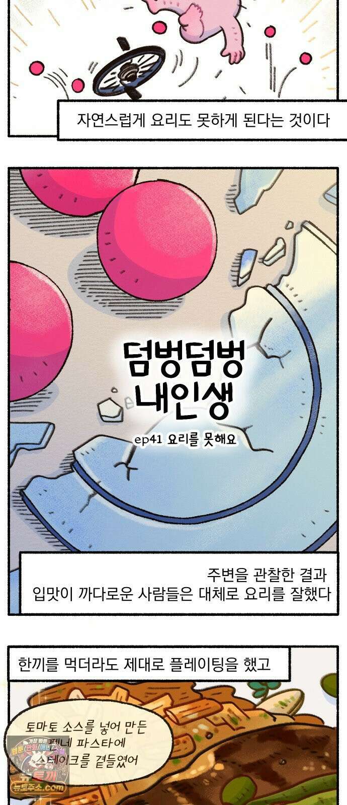 덤벙덤벙 내인생 41화 : 요리를 못해요 2