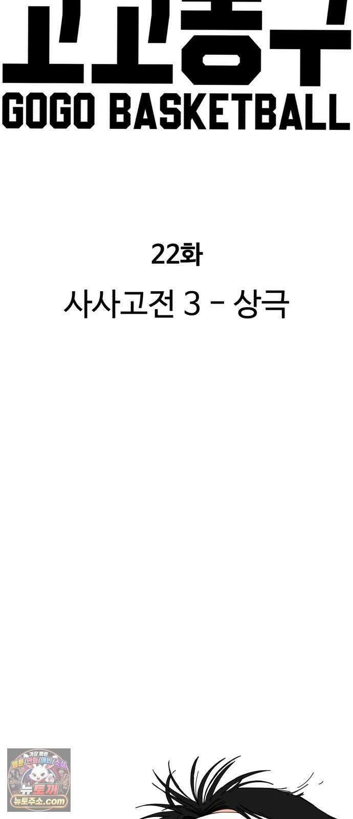 고고농구 22화 사사고전 3 - 상극 6