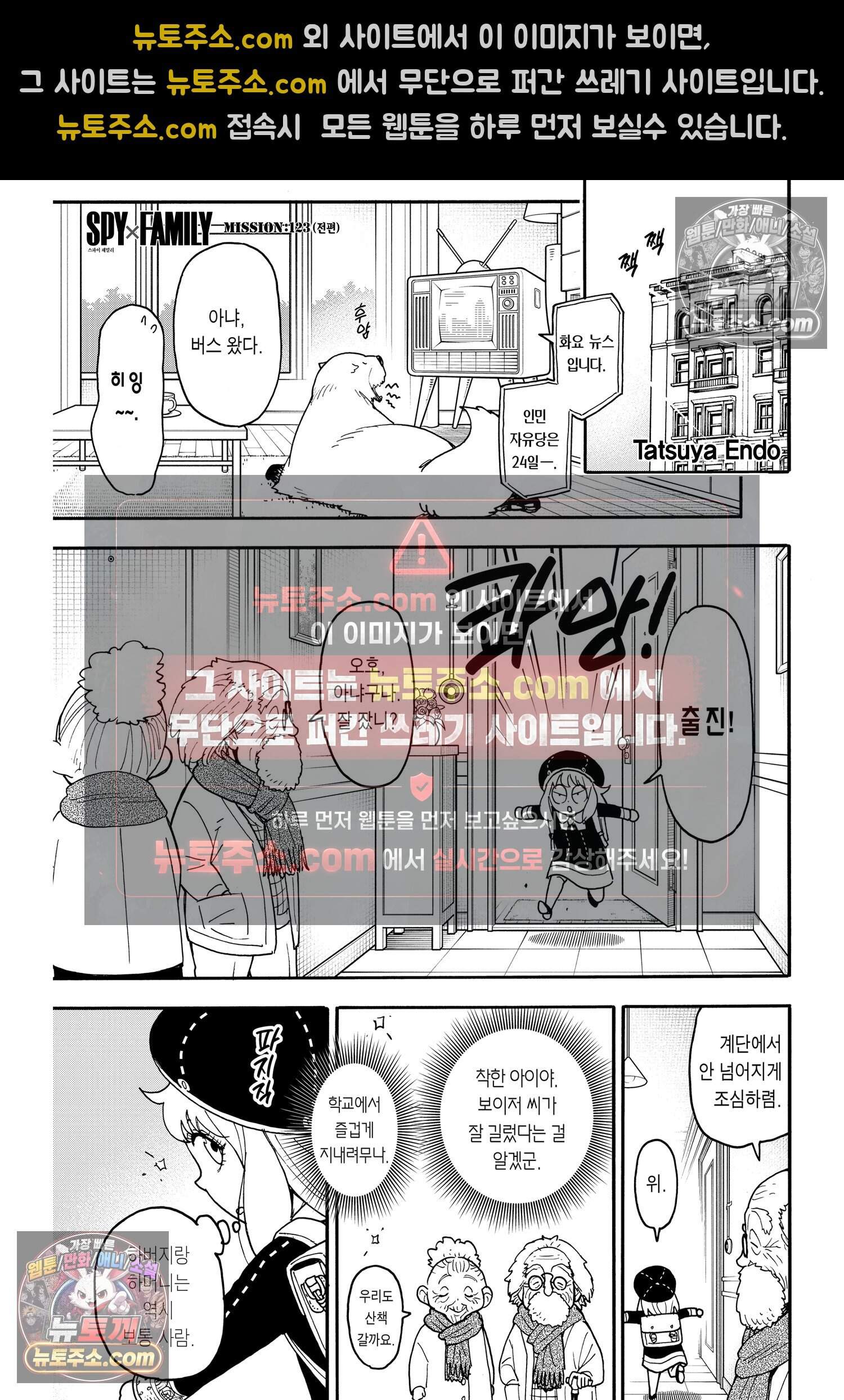 스파이 패밀리 MISSION : 123-1 2