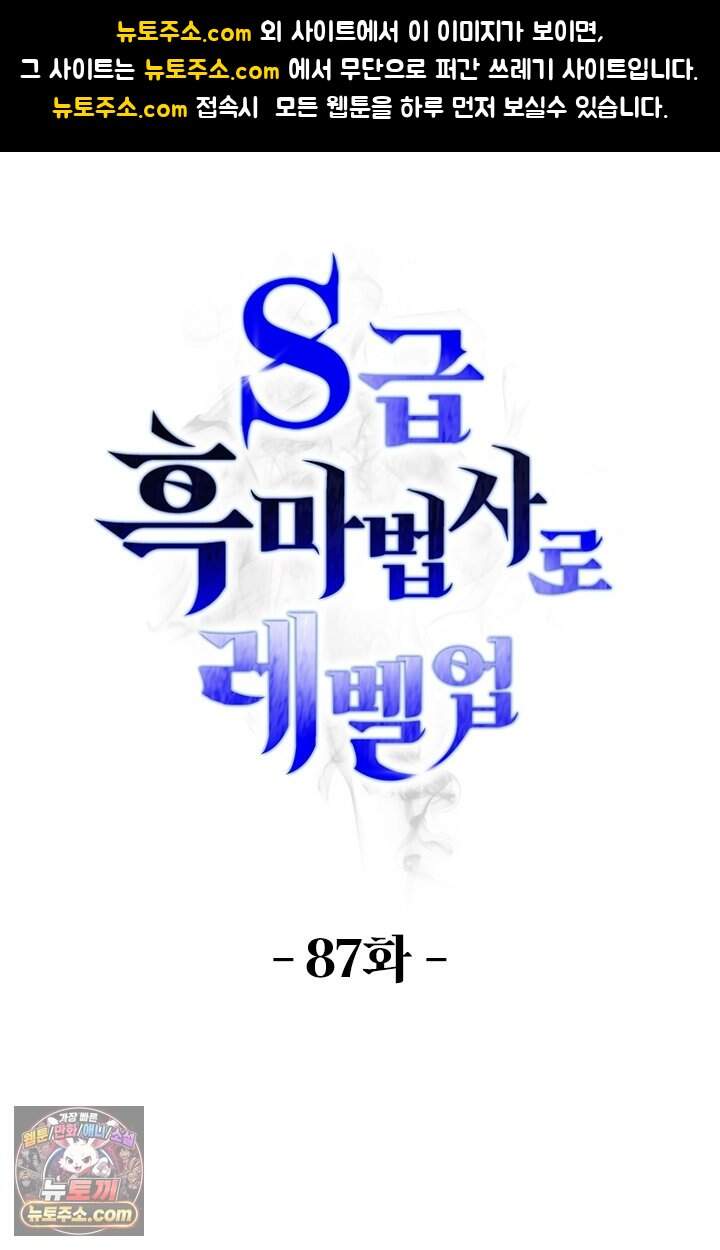 S급 흑마법사로 레벨업 87화 1
