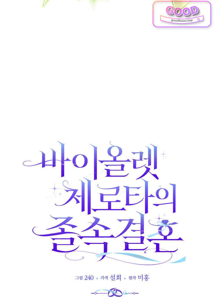 바이올렛 체로타의 졸속 결혼 1화 17